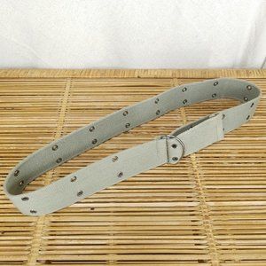 Unisex, canvas, khaki belt